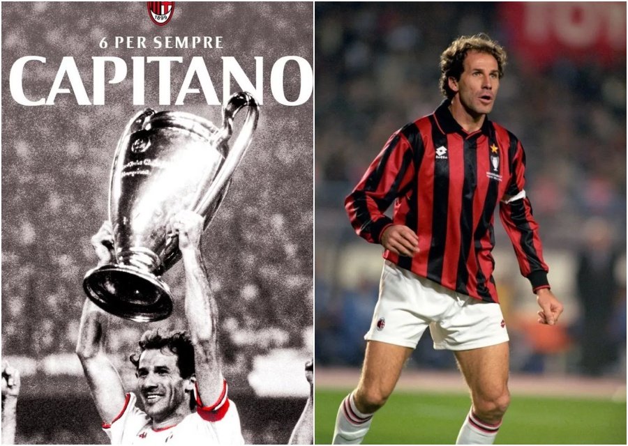 Conmoción en el mundo del fútbol: murió Franco Baresi, leyenda del Milan y la selección de Italia