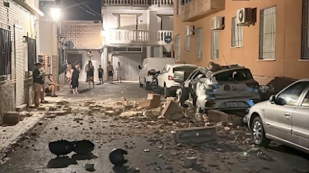 Un terremoto de magnitud 5 hizo temblar Granada: provocó daños materiales y evacuaciones de emergencia