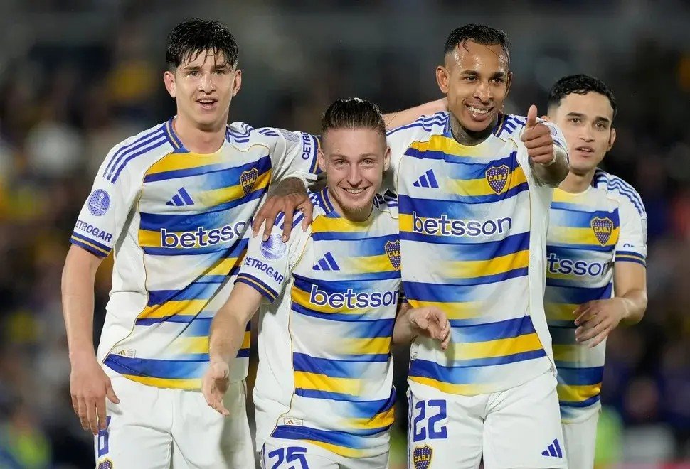 Boca goleó 4 a 0 a Recoleta en Paraguay y avanzó a los cuartos de final de la Copa Sudamericana