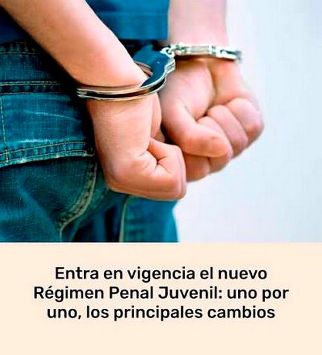 Entró en vigencia el nuevo régimen penal juvenil: cuáles son los principales cambios