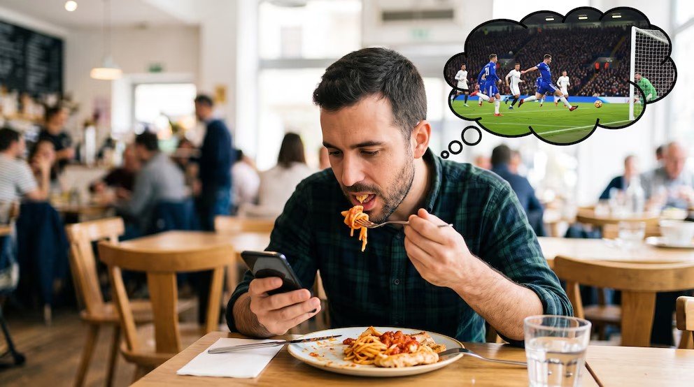 Expertos alertan que comer mirando el celular no solo distrae: cuáles son los efectos sobre el hambre, la saciedad y la ingesta
