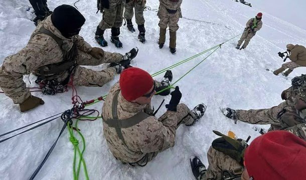 La Armada reconoció que un grupo de marines de los Estados Unidos realizan maniobras en Tierra del Fuego