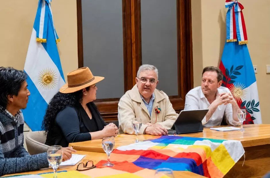 Jalil recibió a caciques de comunidades originarias y confirmó su visita para noviembre