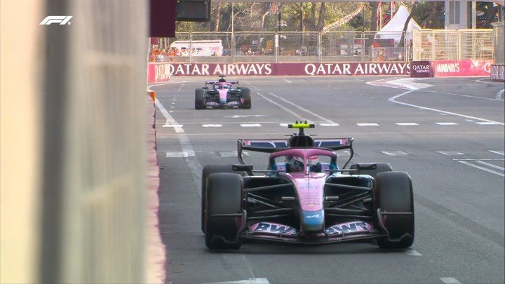 Fórmula 1: Franco Colapinto largará 9° en el GP de Azerbaiyán