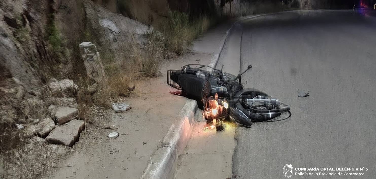 SINIESTRO VIAL FATAL EN BELÉN: UN MOTOCICLISTA PERDIÓ LA VIDA TRAS UN ACCIDENTE EN LA RUTA 46