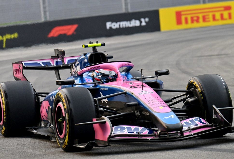 Fórmula 1: Franco Colapinto largará 15° en el GP de Singapur en una clasificación complicada