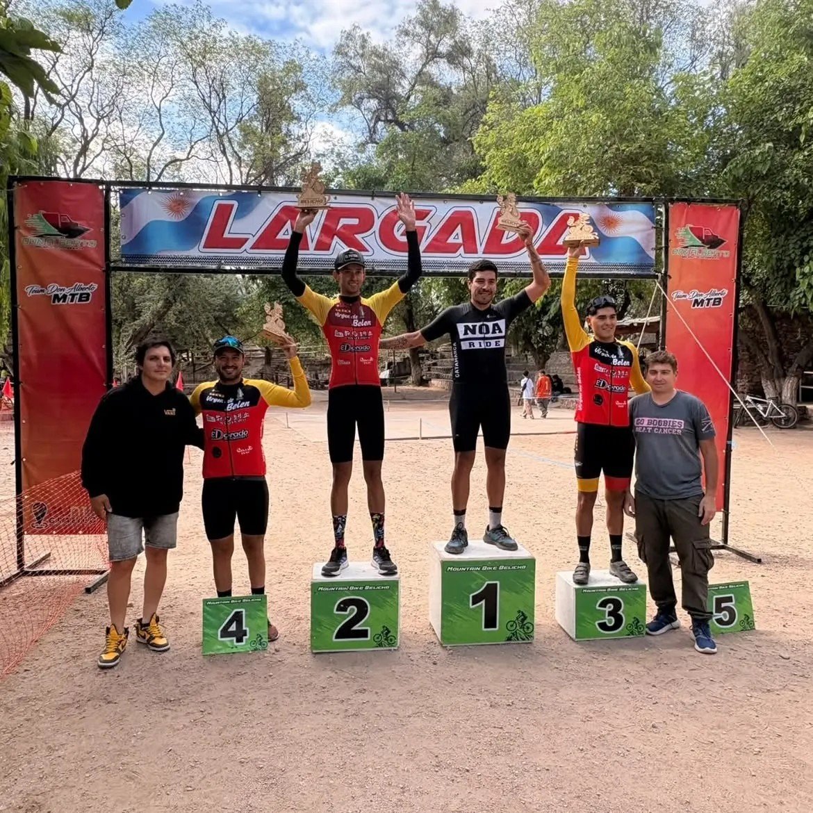 Londres fue escenario del Campeonato Belicho de MTB