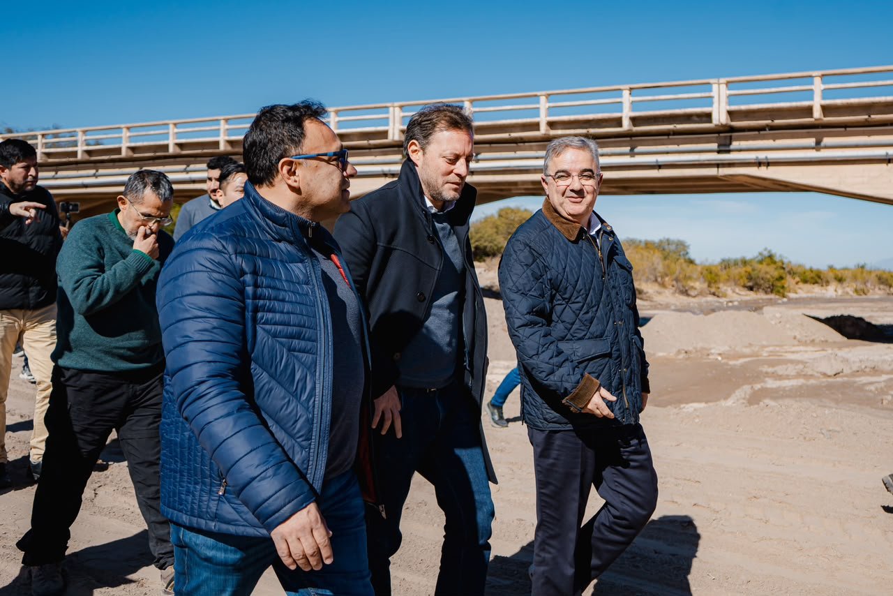 Avanza la refacción del Puente La Puntilla, una infraestructura clave para Belén
